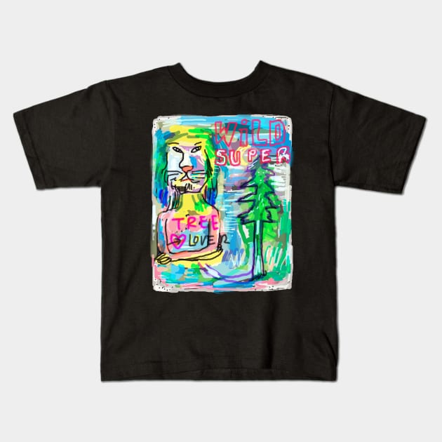 Super Wild Kids T-Shirt by martinussumbaji